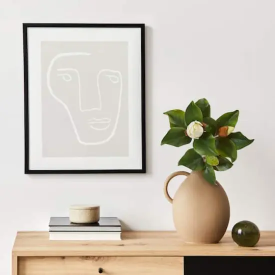 White Magnolia Stem, 4ct.  {4}