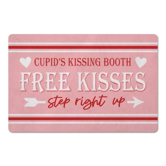 Cupid Kissing Booth Floor Mat {1}
