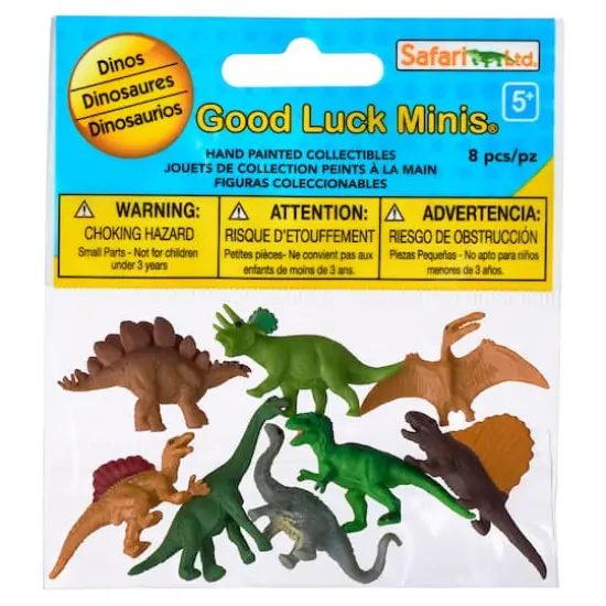 Safari Ltd&reg; Good Luck Minis&reg; Dino Fun Pack {5}