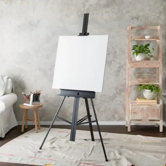 74" Black Aluminum Gigante Studio Easel by Artist's Loft&trade; {3}