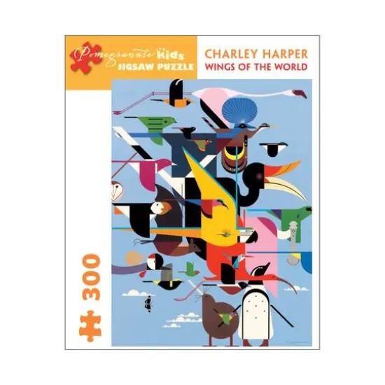 Charley Harper Wings of the World 300 Piece Puzzle {1}