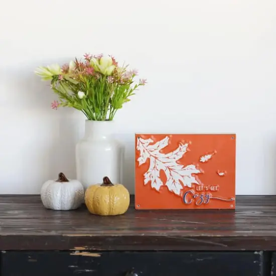 6.7" White Ceramic Vase by Ashland&reg; {3}