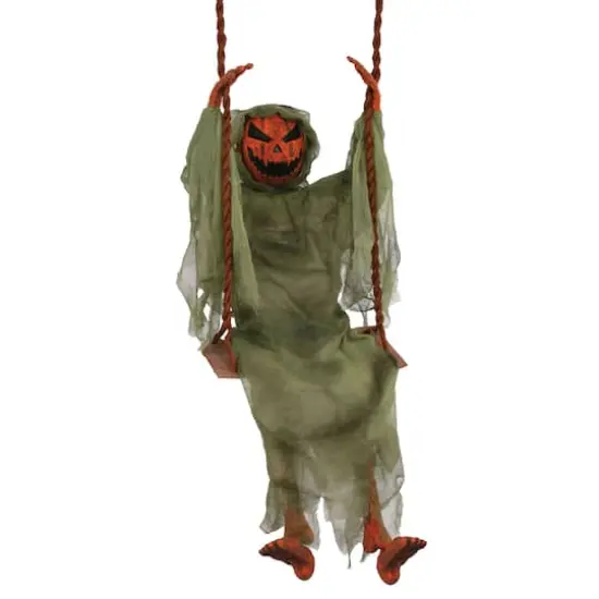 5ft. Swinging Dead Pumpkin Reaper by Ashland&reg; {1}