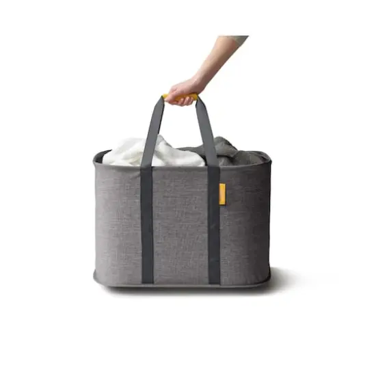 Joseph Joseph Hold-All Max Large Collapsible 55L Laundry BasketGrey {3}