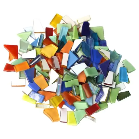 4" Rainbow Mosaic Vase Kit by Make Market&reg; {4}