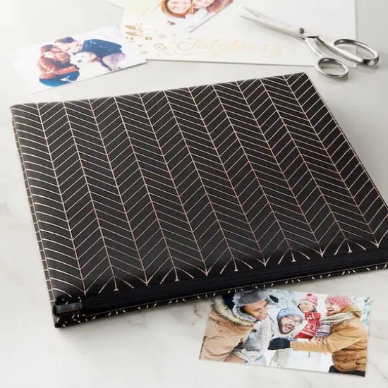 Black Geo Mega Scrapbook by Recollections&trade; {3}