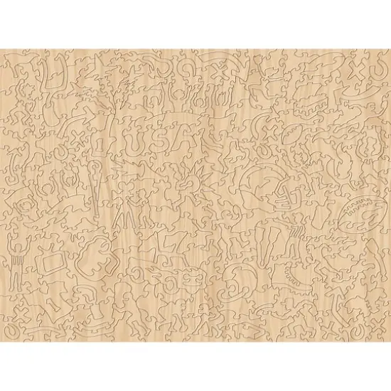 Retro Series Wooden Puzzle Chicago Bears {5}