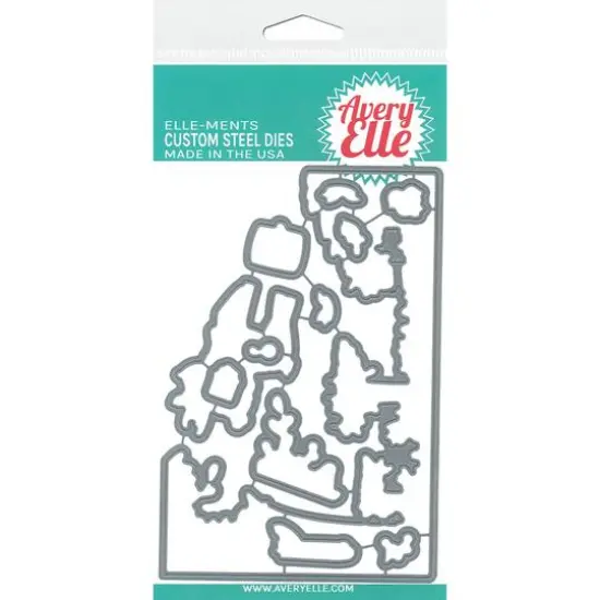 Avery Elle Elle-Ments Woodland Scene Builder Die Set {1}