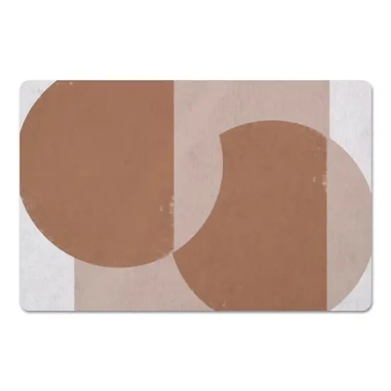 Cut Out Circles 27" x 18" Floor Mat {4}