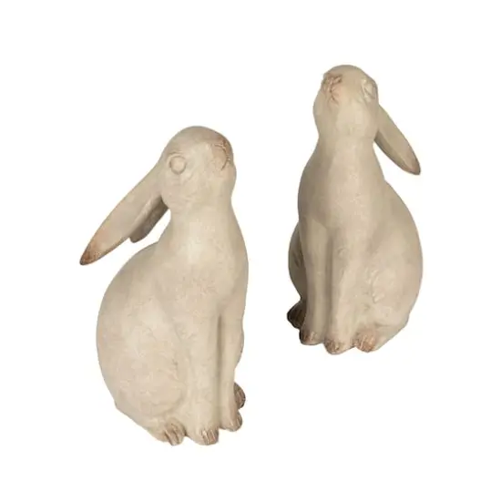 Hello Honey&reg; 6.5" Charming Rabbit Bookend Set {1}