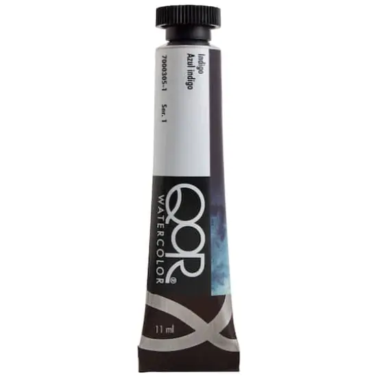 QoR&trade; Watercolor Tube, 11mL Indigo {1}