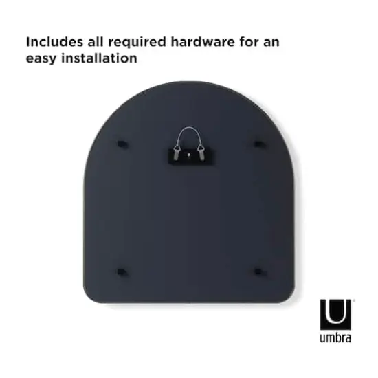 Umbra 36" Titanium Hubba Arched Mirror {3}