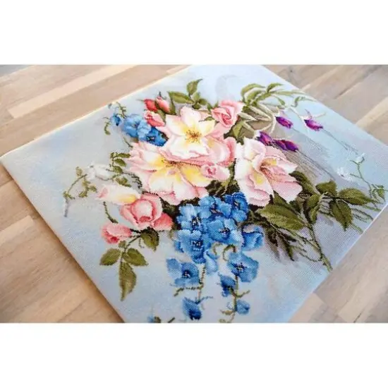 Luca-s Bouquet With Bells Counted Cross Stitch Kit {4}