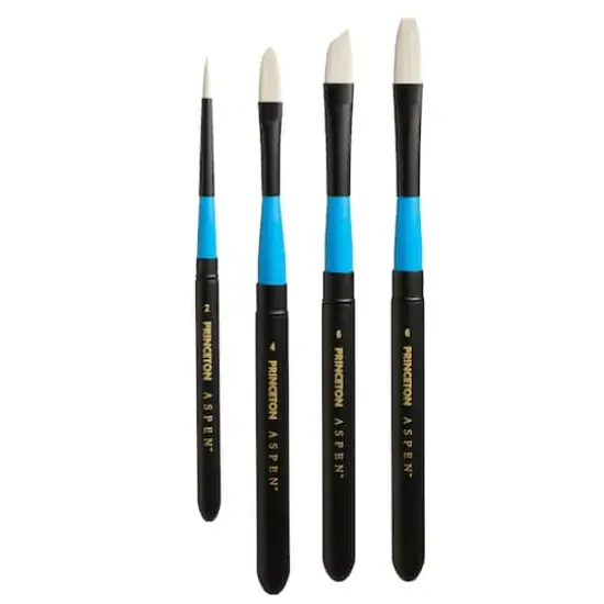 Princeton&trade; Aspen&trade; Acrylic and Oil Travel Brush Set {3}