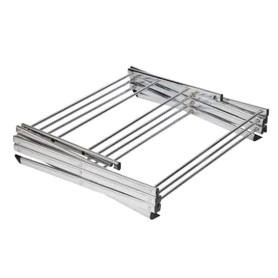 Honey Can Do Chrome Slim-Profile Clothes Drying Rack {7}