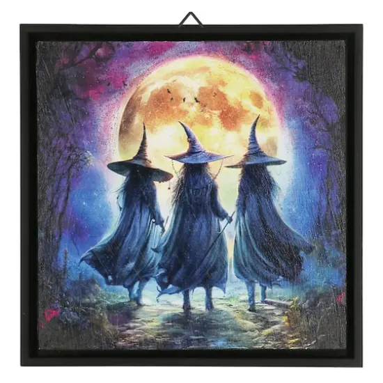 7.75" Three Witches & Moon Wall D&eacute;cor by Ashland&reg; {1}