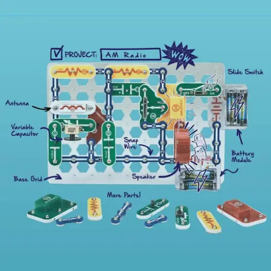 Elenco&reg; Snap Circuits&reg; SC-300 Exploration STEM Educational Kit {5}