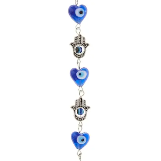 Blue & Silver Hand of Peace Charms by Bead Landing&trade; {1}