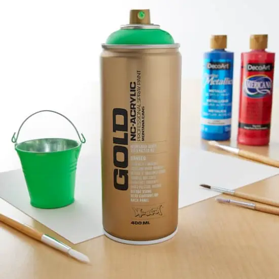 Montana&trade; Cans GOLD Flash Color Spray Paint, 400mL F6000 Acid Green {4}