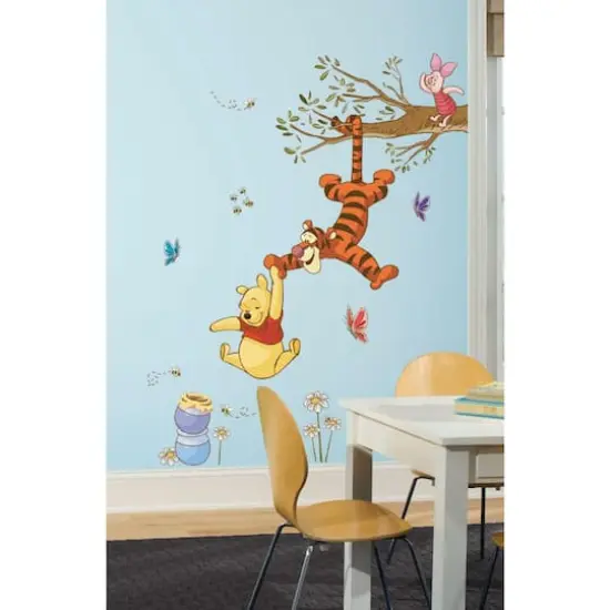 RoomMates Winnie The Pooh Swinging For Honey Decals {3}
