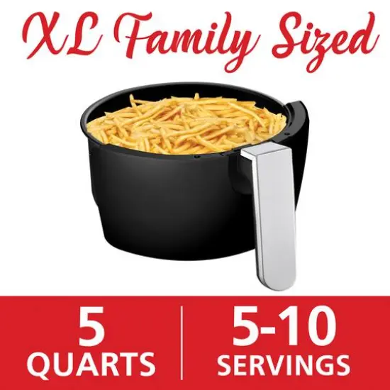 Brentwood 5qt. 1400 Watt Electric Digital Air Fryer {3}