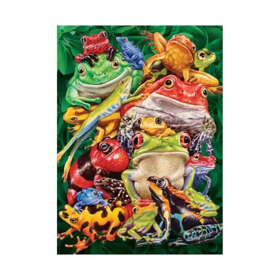 Frog Business by Lori Anzalone 1,000 Piece Jigsaw Puzzle {3}