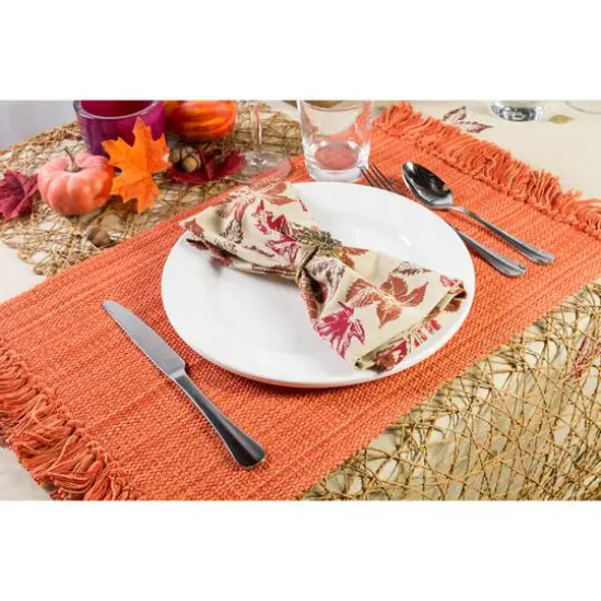 DII&reg; Rustic Leaves Dinner Napkins, 6ct. {3}
