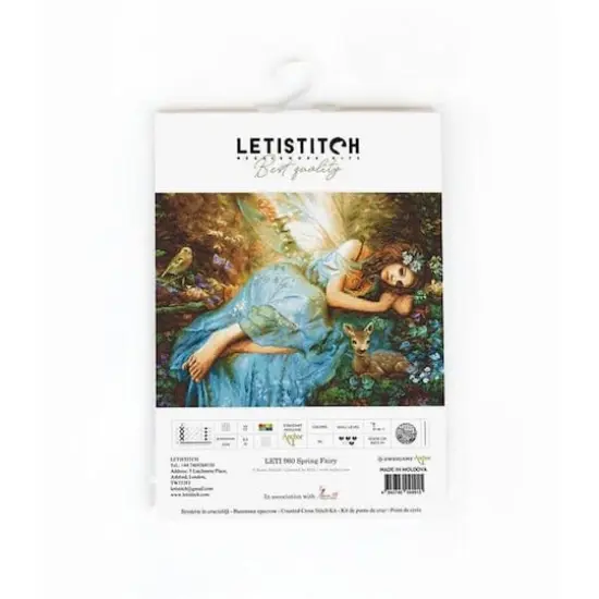 Letistitch Spring FairyCounted Cross Stitch Kit {11}