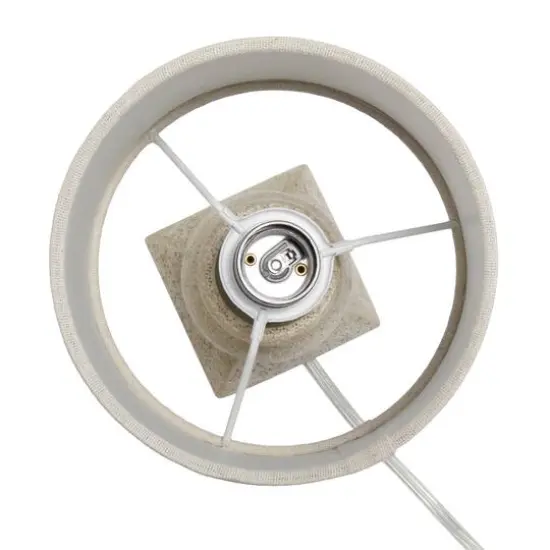 Lalia Home 12.5" Beige Mini Table Lamp {7}