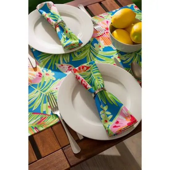 DII&reg; Summer Floral Print Outdoor Napkin, 6ct. {10}