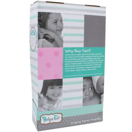 Goldberger Baby's First&reg; Bilingual Sing & Learn&trade; 11" Baby Doll with Giraffe Print Outfit {5}