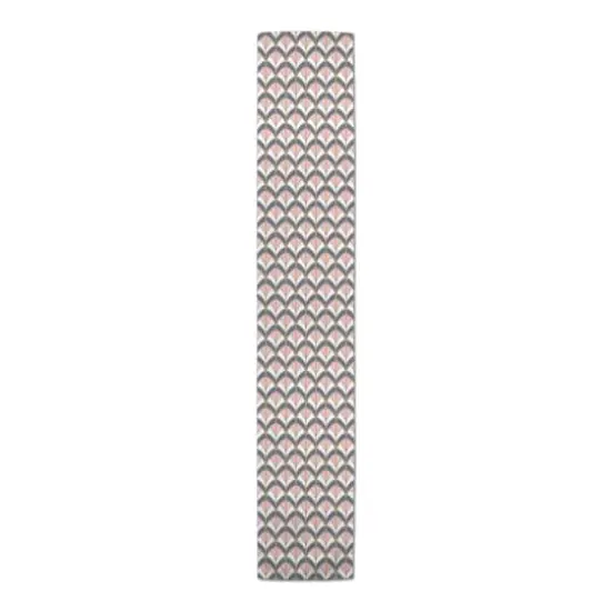 Art Deco Bright 16" x 90" Poly Twill Table Runner {4}