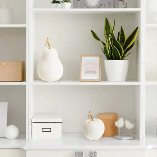 American Art Decor Cream Apple & Pear Fruit Tabletop D&eacute;cor Set {3}