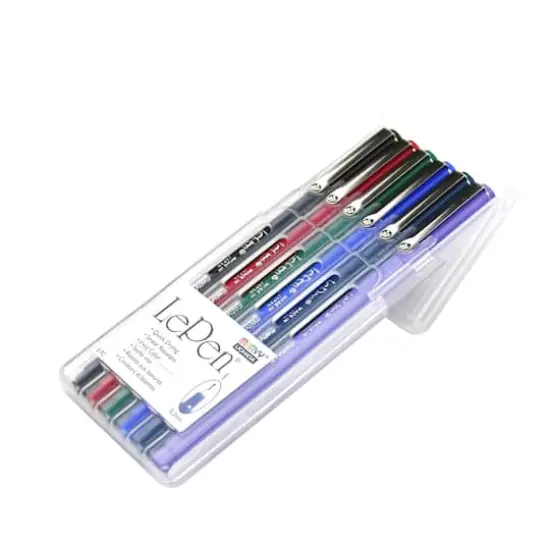 Marvy&reg; Uchida LePen&reg; Extra Fine 6 Color Primary Pen Set {5}