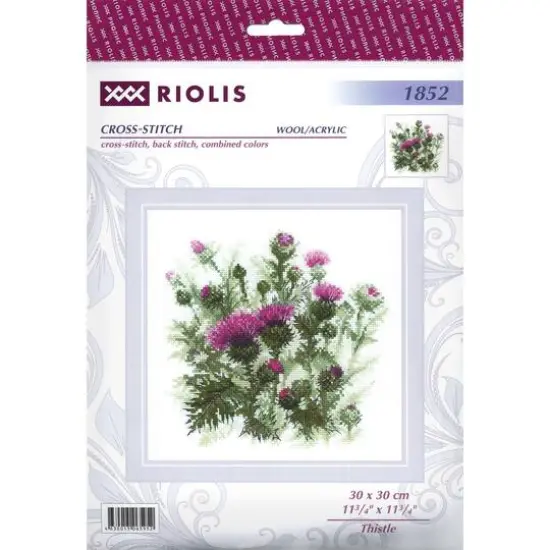 RIOLIS Thistle Cross Stitch Kit {1}