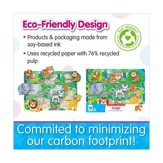 My First Lift & Learn Puzzle - Jungle: 7 Pcs {7}