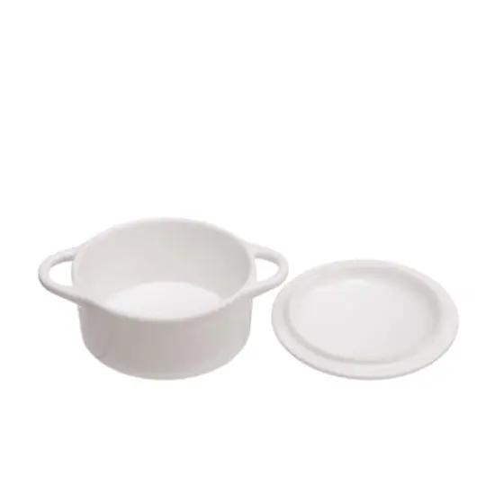 6.5" Mini Cocotte by Ashland&reg; White {3}
