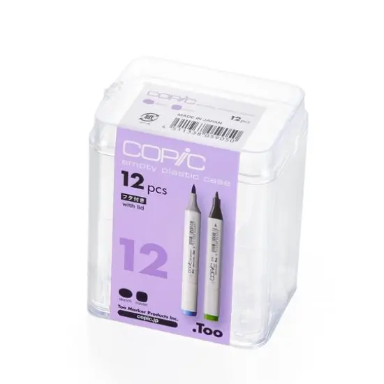 Copic&reg; 12 Marker Empty Plastic Case {1}