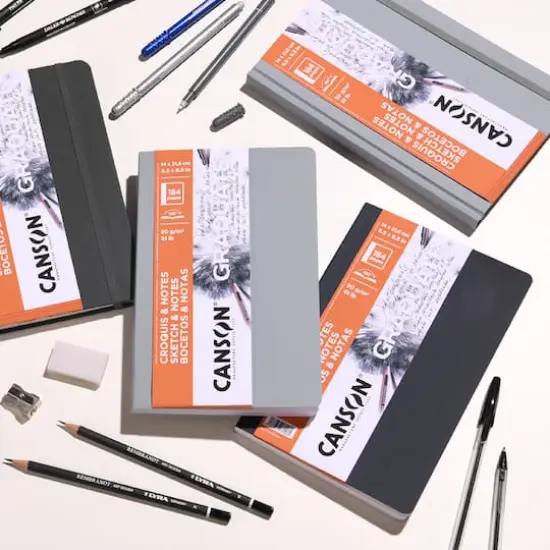 Canson&reg; 5.5" x 8.5" Graduate Sketch & Notes Book {3}