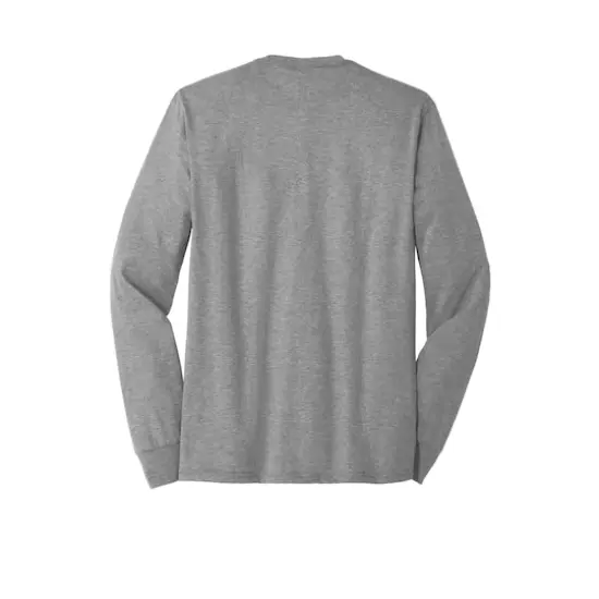 District® Perfect Tri® Adult Long Sleeve T-Shirt Gray Frost {5}