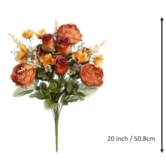 20" Orange Rose & Cosmo Mix Deluxe Bush by Ashland&reg; {4}