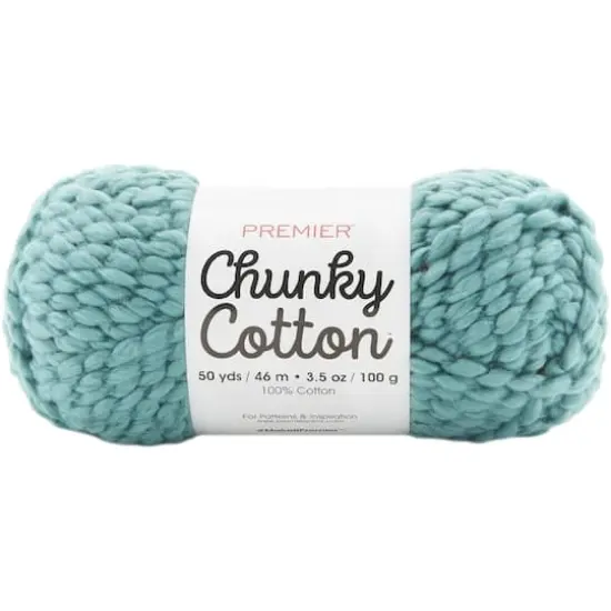 Premier&reg; Chunky Cotton&trade; Yarn Teal {1}
