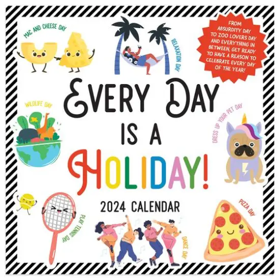 TF Publishing 2024 Every Day's A Holiday Mini Calendar {1}