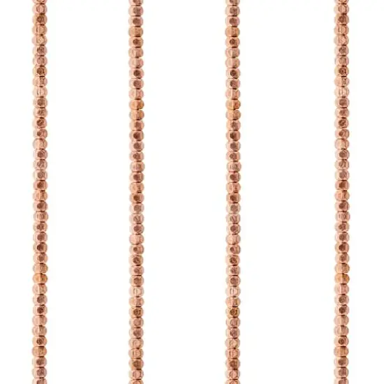 Metal Faceted Rondelle Beads, 2mm by Bead Landing&trade; Rose Gold {1}