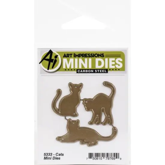 Art Impressions Cats Mini Die Set {1}