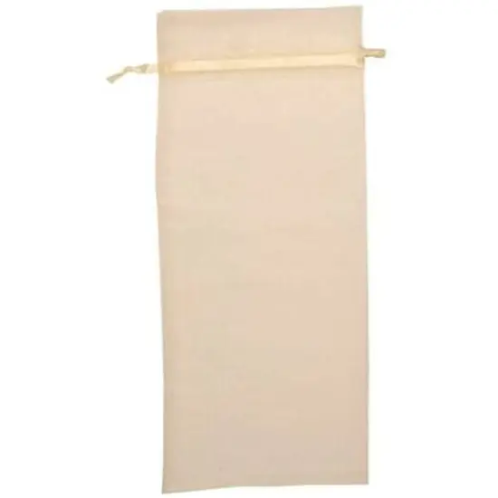 JAM Paper Sheer Wine Bags, 12ct. Ivory {1}