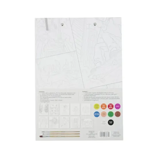 Manga Characters Gouache Painting Book Kit by Artist's Loft&reg; {5}