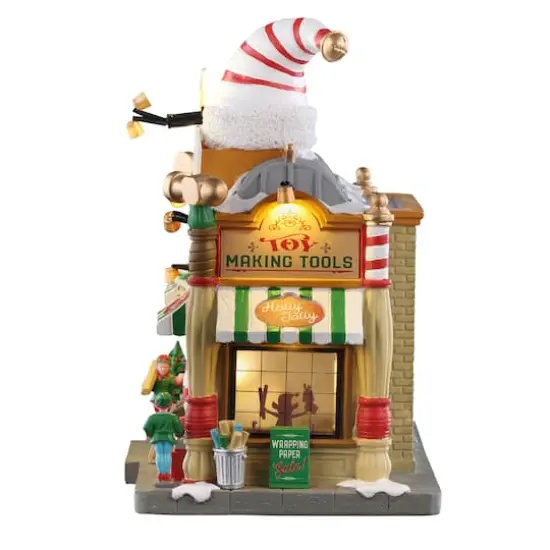 Lemax&reg; Santa's Wonderland Holly Jolly Hardware {5}