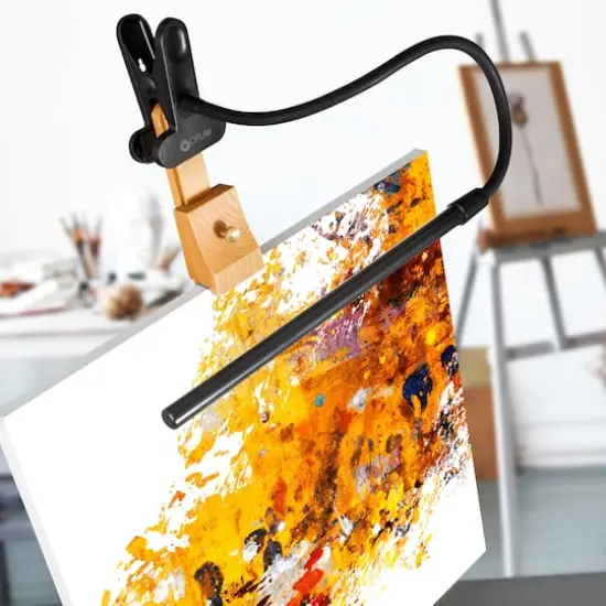 Ottlite Clip On LED Easel Lamp {9}