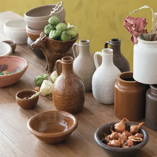 Hello Honey Rustic Reactive Glaze Stoneware Jars, 4ct. {3}